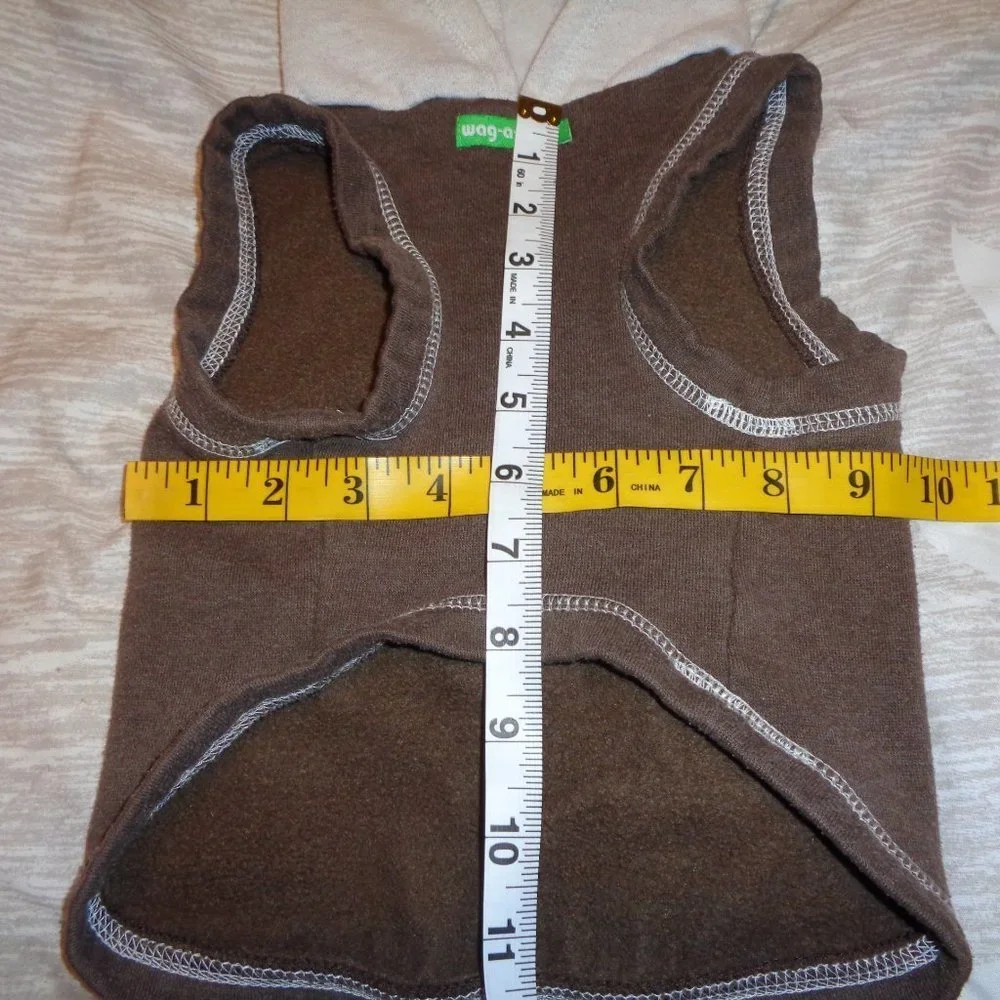 Wag-a-tude BOYS RULE Dog Hoodie Size Medium